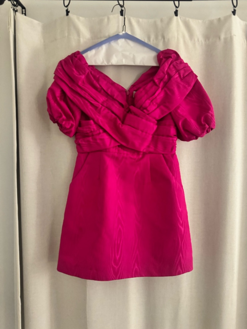 Rebecca Vallance Hot Pink Mini Dress